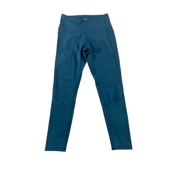 Feed Me Fight Me Women's Blue Athletic Crossfit Leggings - Large - Picture 1 of 12